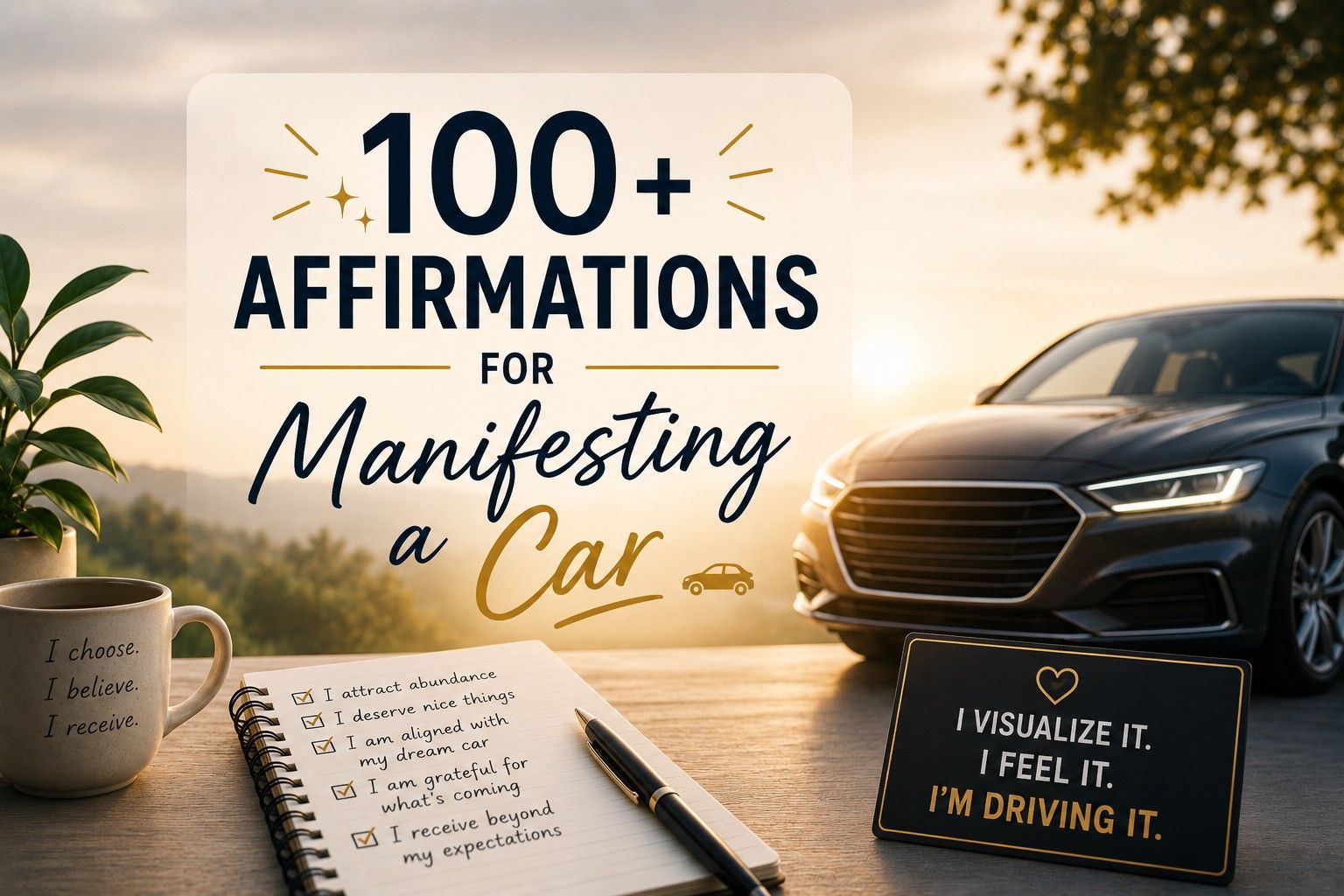 100+ Affirmations for Manifesting a Car | Dream Car Affirmations