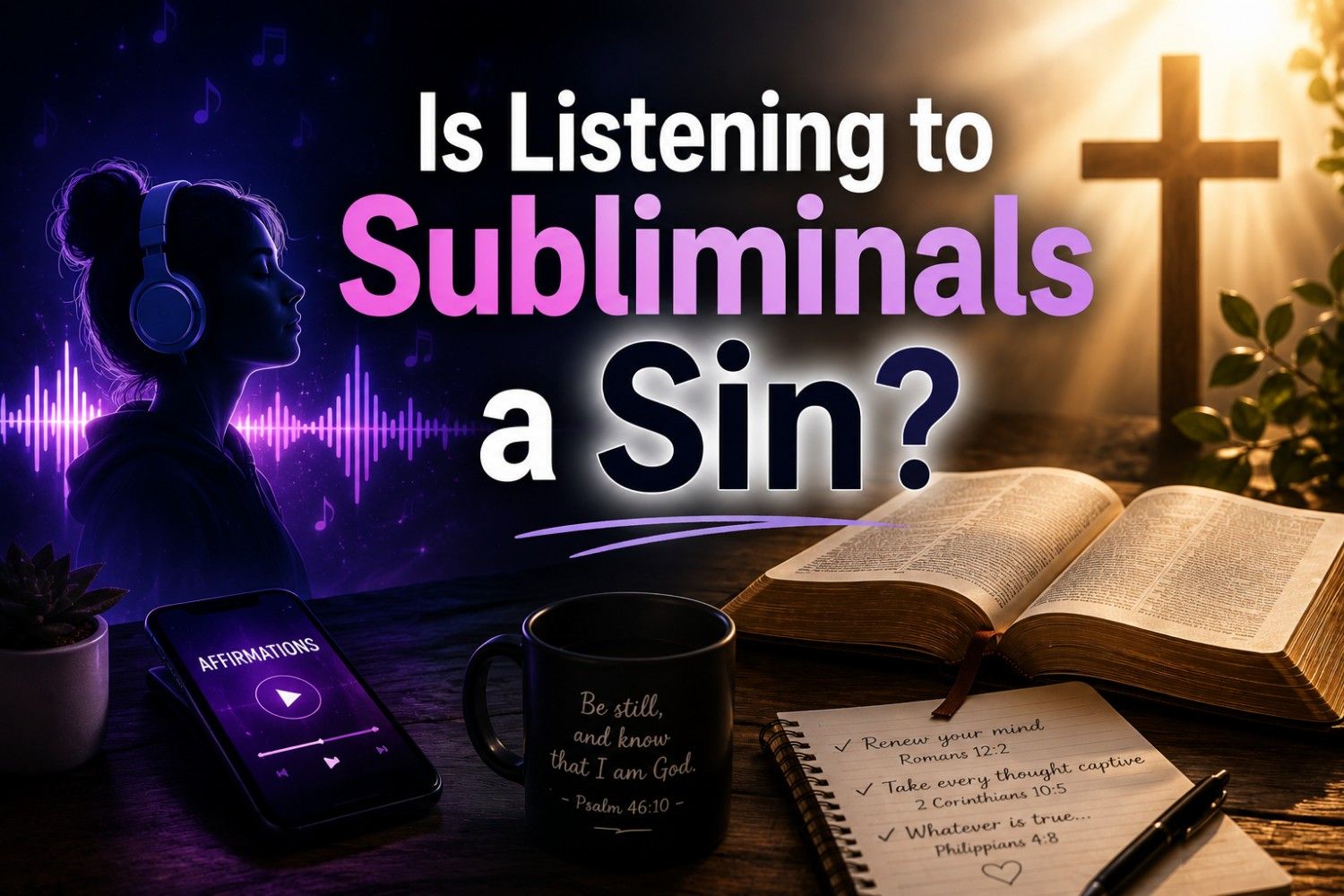 Is Listening to Subliminals a Sin? (A Christian Perspective)