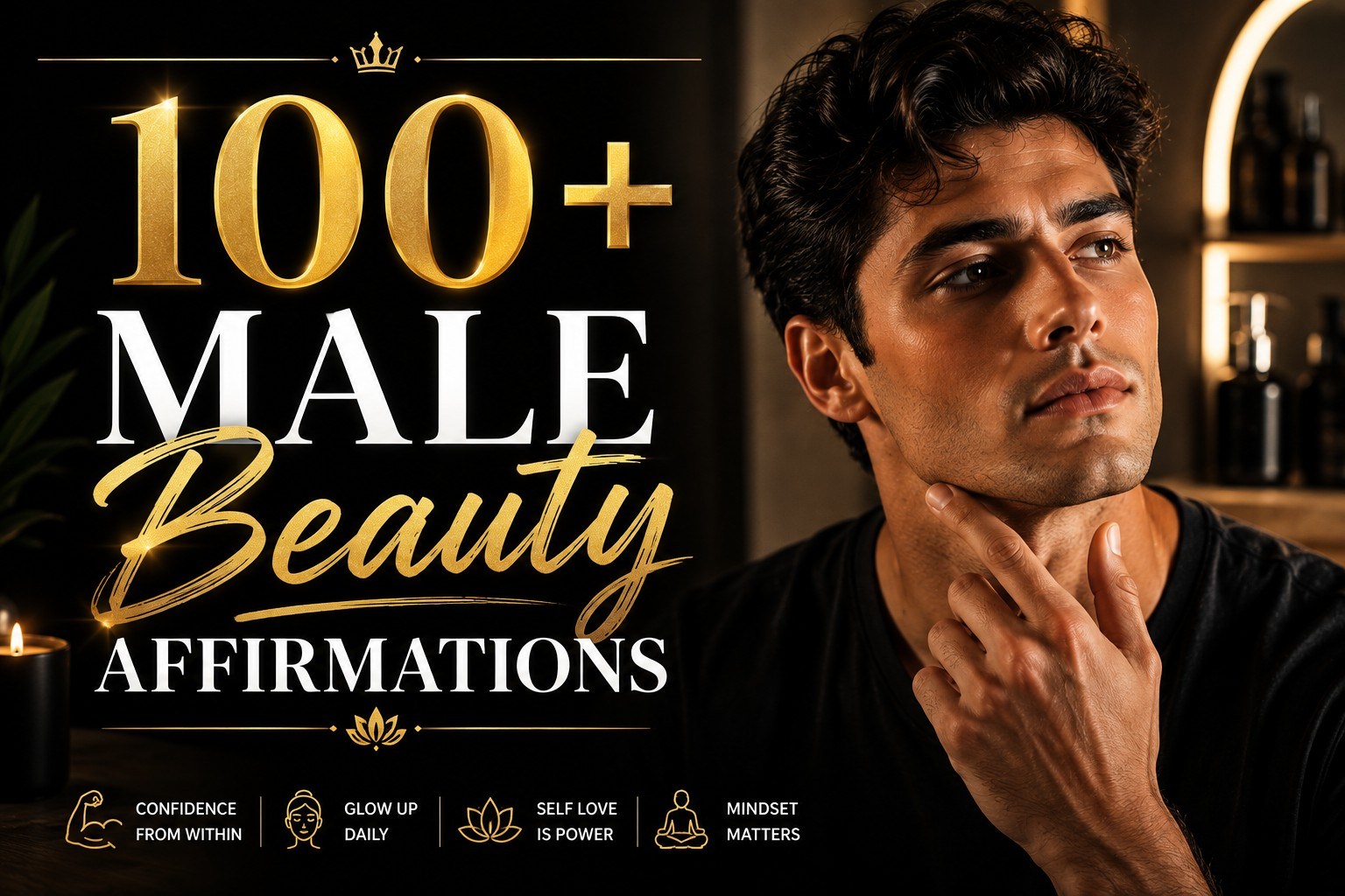 100+ Male Beauty Affirmations