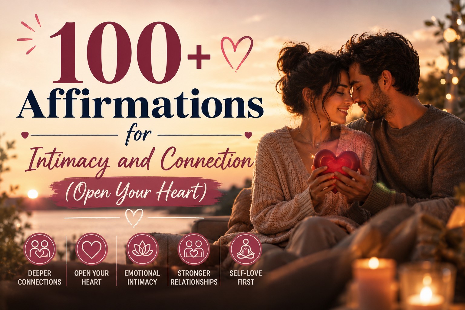 100+ Affirmations for Intimacy and Connection (Open Your Heart)