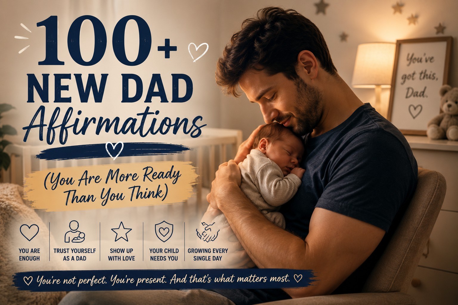 100+ New Dad Affirmations (You Are More Ready Than You Think)