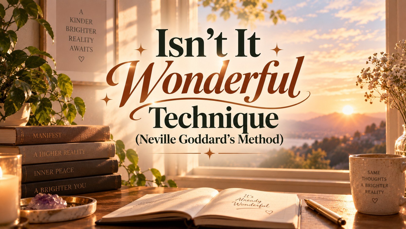 Isn’t It Wonderful Technique (Neville Goddard’s Method)