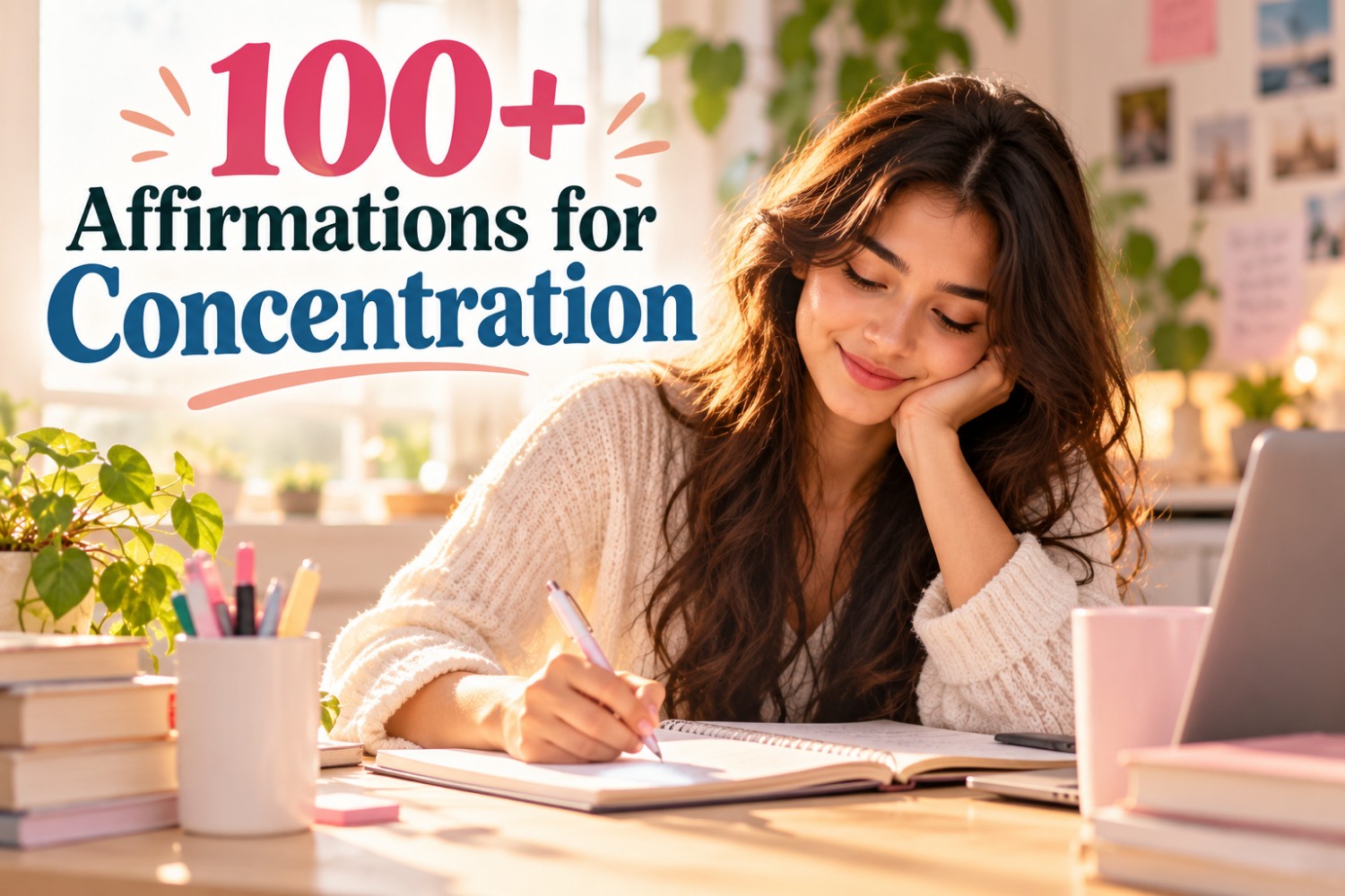 100+ Affirmations for Concentration