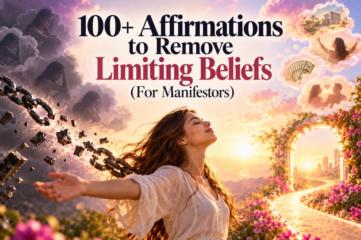 100+ Affirmations to Remove Limiting Beliefs (For Manifestors)