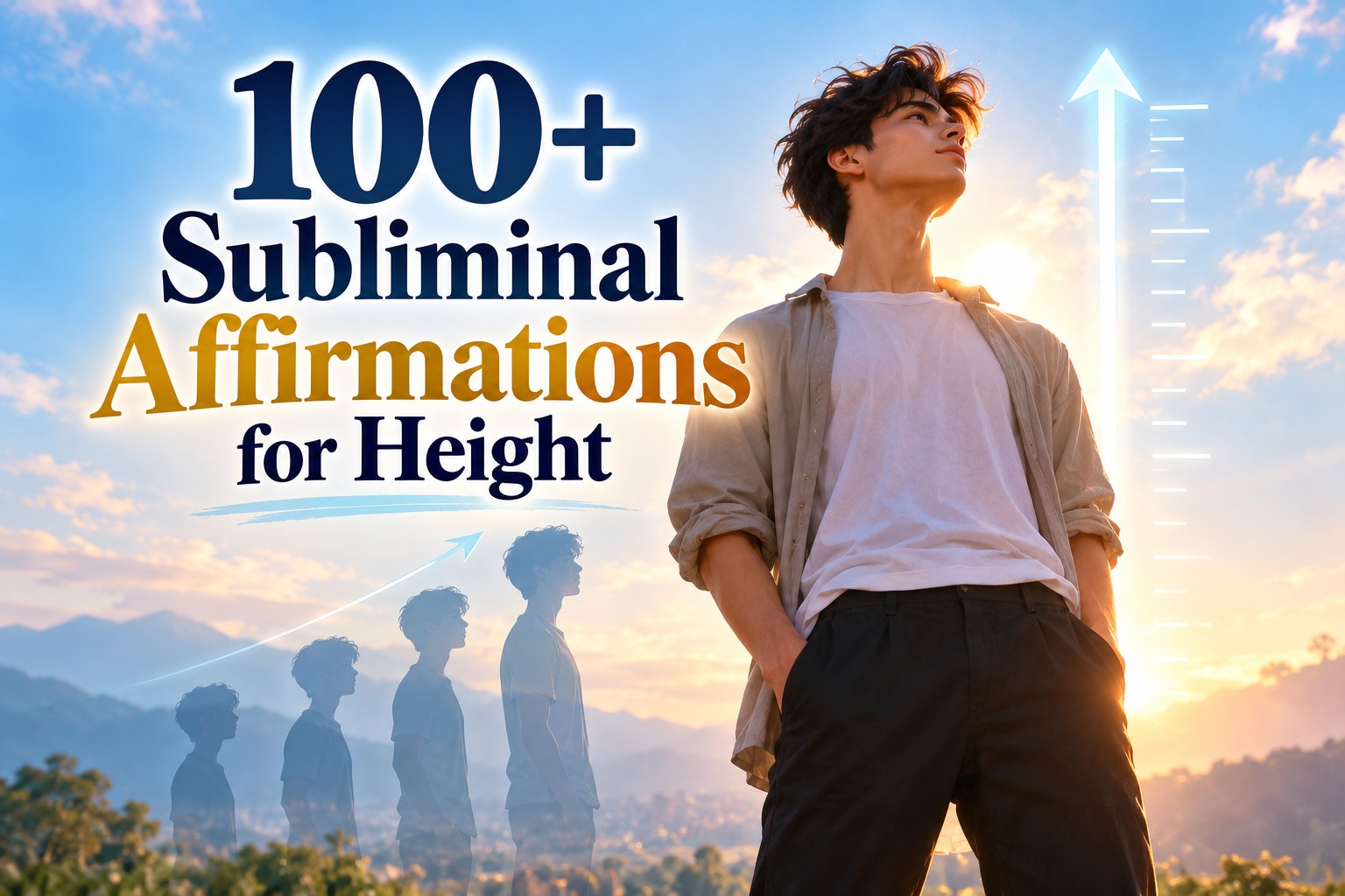 100+ Subliminal Affirmations for Height